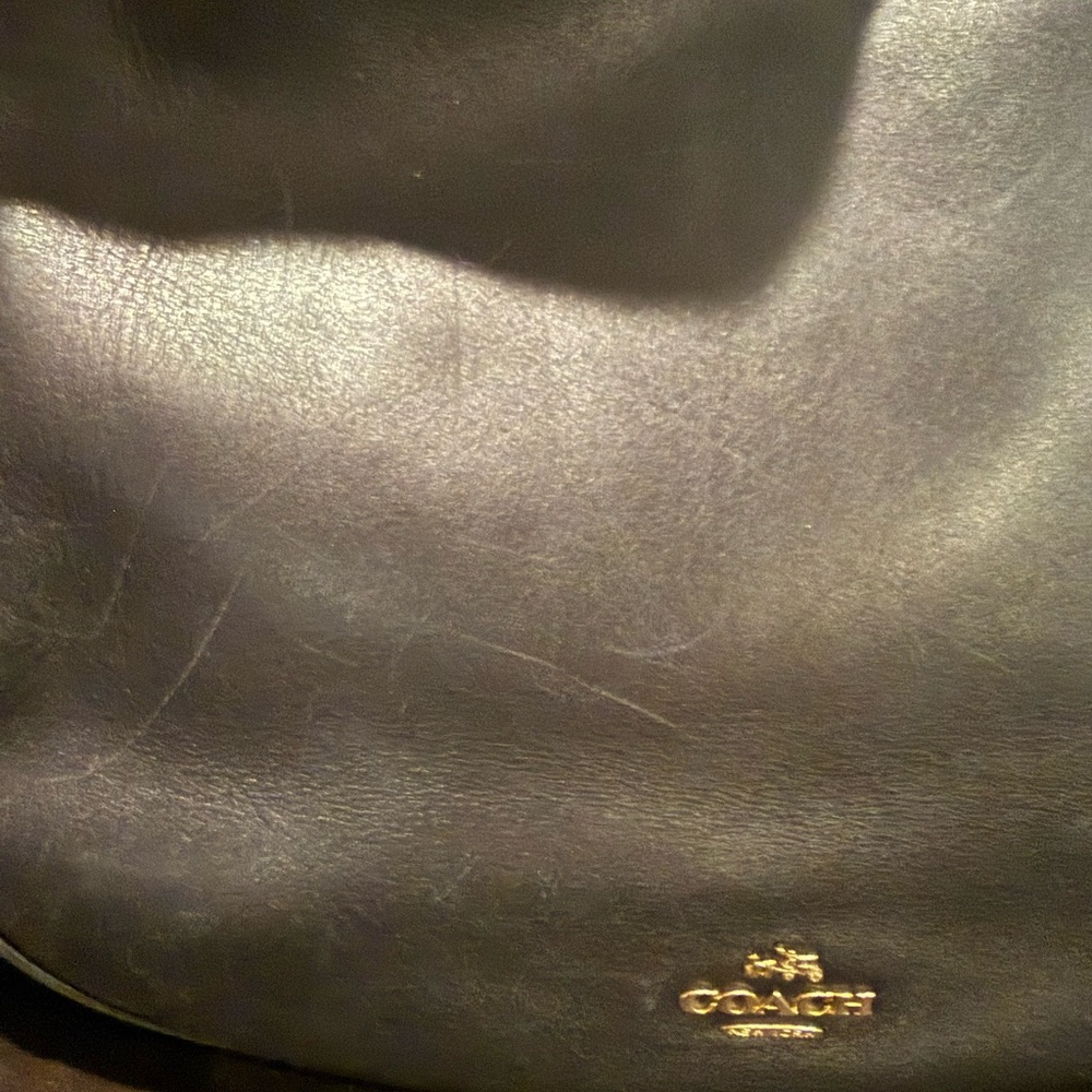 *PRE-OWNED* Coach 36026 Nomad Hobo In Glovetan Leather - Picture 10 of 13